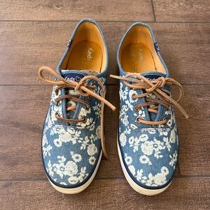 Taylor Swift Floral and Denim Keds